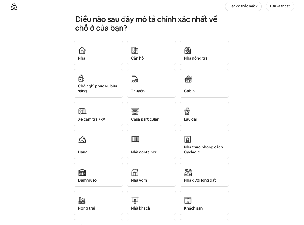 Lựa chọn hình thức kinh doanh lưu trú