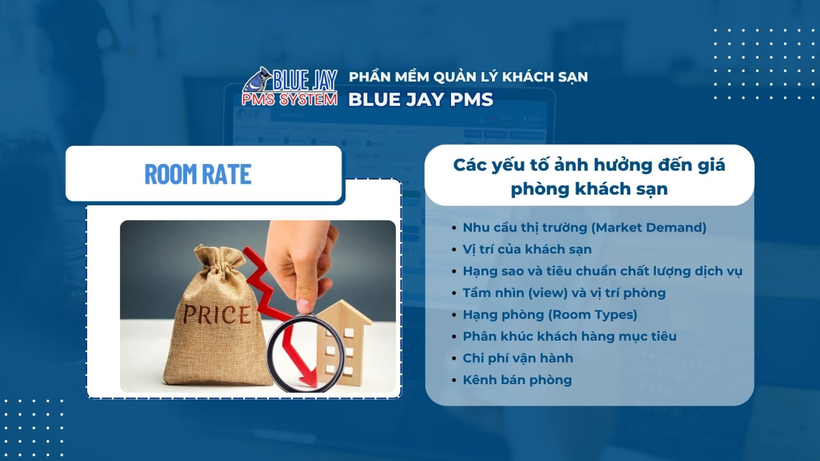 các yếu tố ảnh hưởng đến giá phòng khách sạn