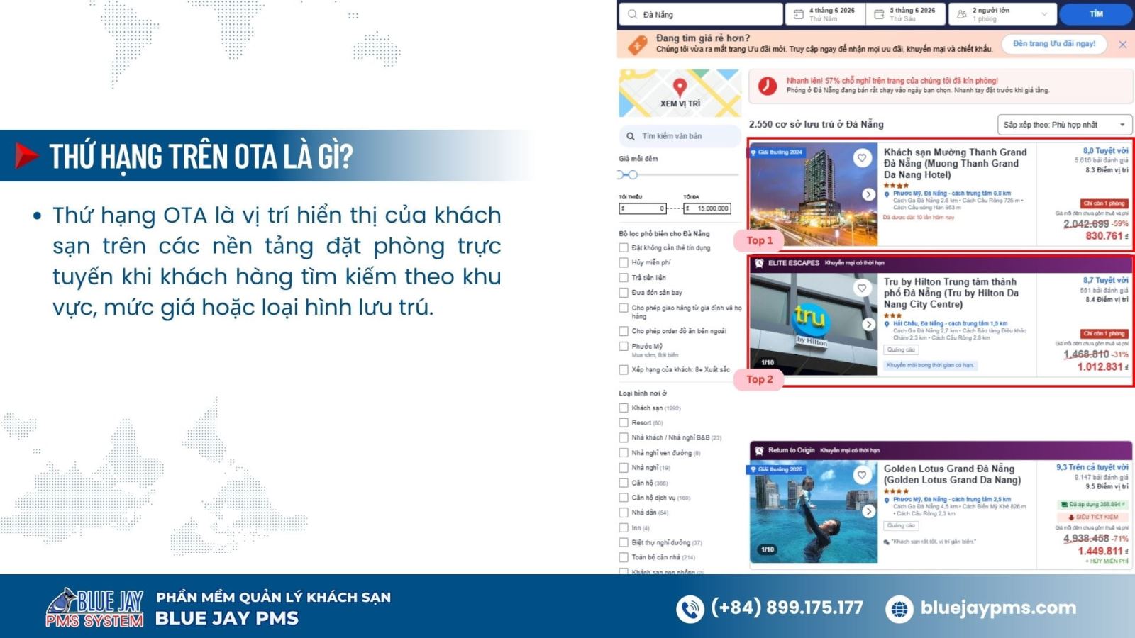 Thứ hạng OTA là gì