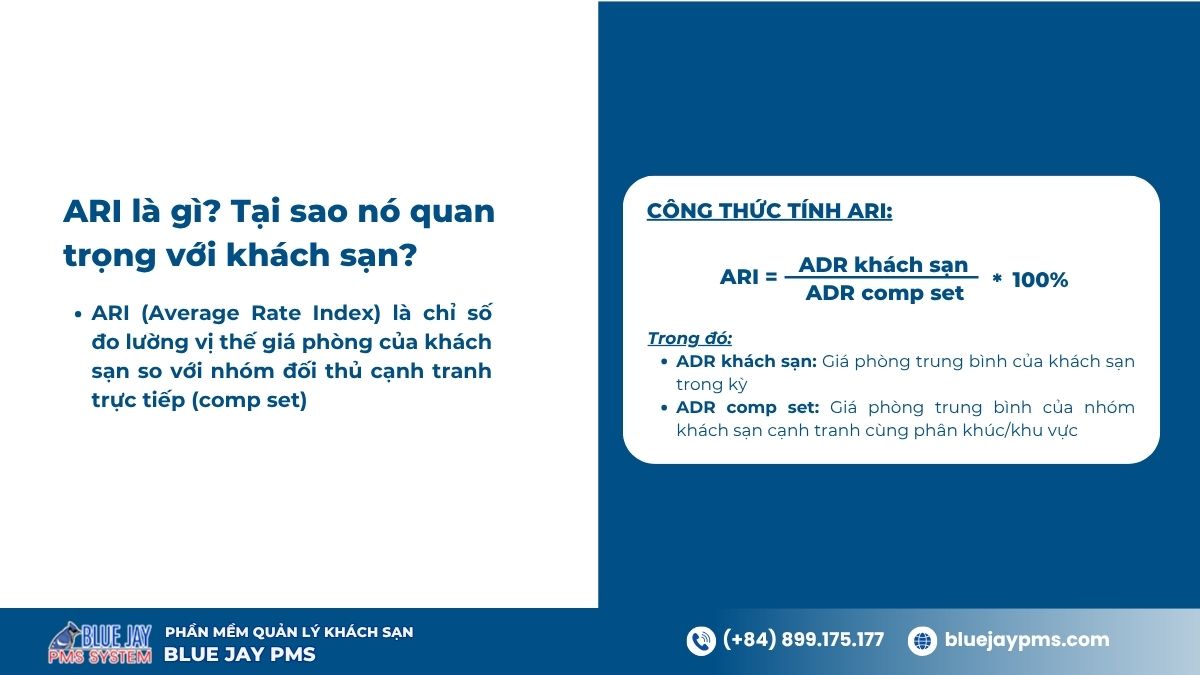 ARI trong khách sạn là gì? ARI trong khách sạn là gì