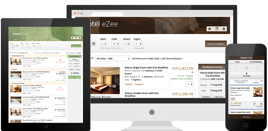 Công cụ bán phòng trực tiếp - Booking Engine